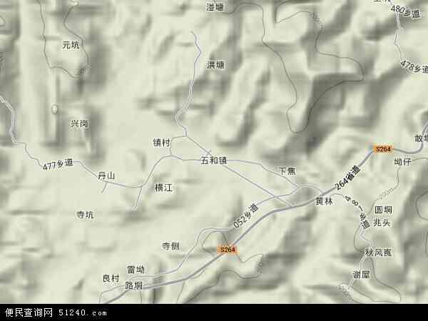广宁县五和镇地图图片