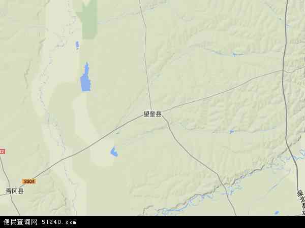 望奎县地形图 - 望奎县地形图高清版 - 2024年望奎县地形图