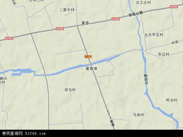 河北省 廊坊市 大厂回族自治县 夏垫镇本站收录有:2021夏垫镇卫星地图