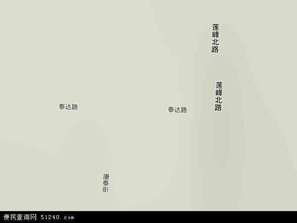 咸西社区地形图 - 咸西社区地形图高清版 - 2024年咸西社区地形图