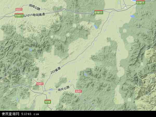 延寿县地形图 - 延寿县地形图高清版 - 2024年延寿县地形图