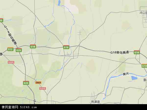 沾化县地形图 - 沾化县地形图高清版 - 2024年沾化县地形图