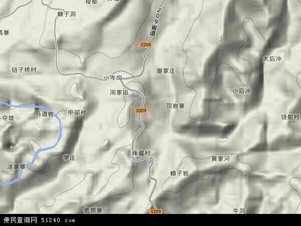 珠藏镇地形图 - 珠藏镇地形图高清版 - 2024年珠藏镇地形图