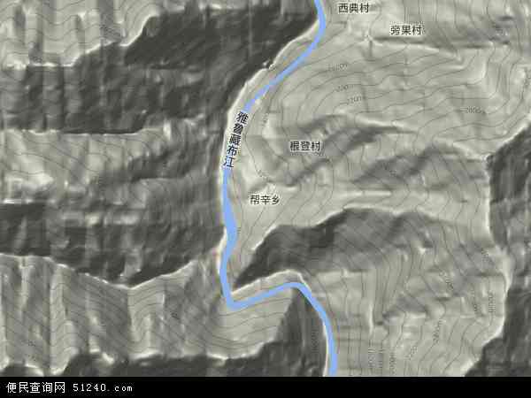 帮辛乡地形图 - 帮辛乡地形图高清版 - 2024年帮辛乡地形图