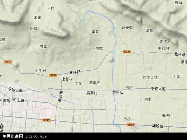 北环路地形图 - 北环路地形图高清版 - 2024年北环路地形图