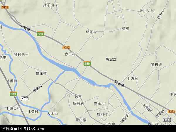 赤寿乡地形图 - 赤寿乡地形图高清版 - 2024年赤寿乡地形图