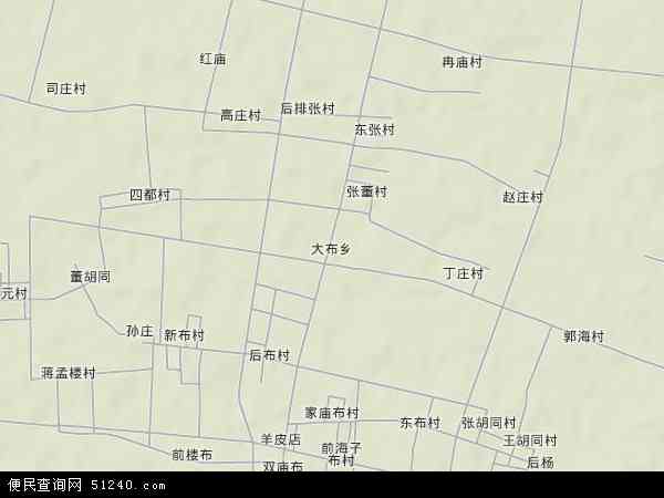 山东省 聊城市 阳谷县 大布乡本站收录有:2021大布乡卫星地图高清版