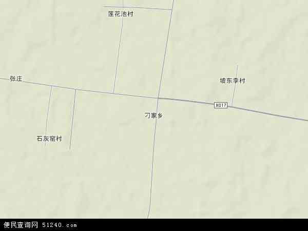 刁家乡地形图 - 刁家乡地形图高清版 - 2026年刁家乡地形图