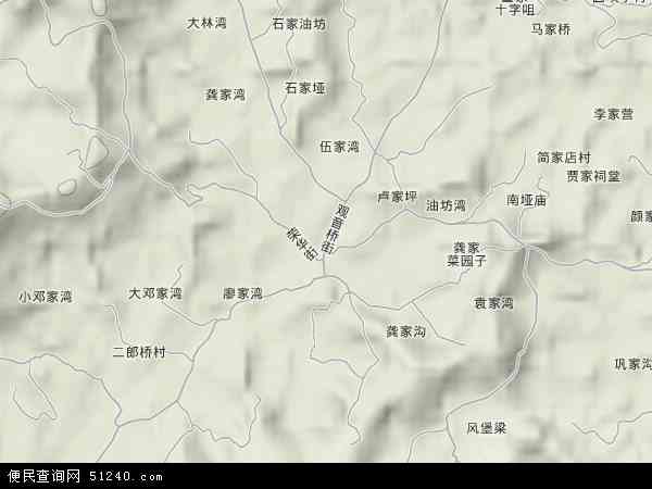 观太乡地形图 - 观太乡地形图高清版 - 2024年观太乡地形图