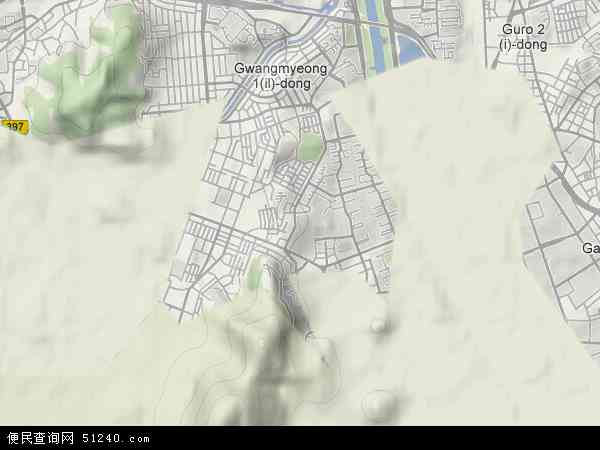 光明市地形图 - 光明市地形图高清版 - 2024年光明市地形图