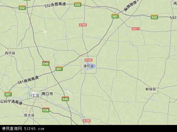 中国 河南省 周口市 淮阳县本站收录有:2021淮阳县卫星地图高清版