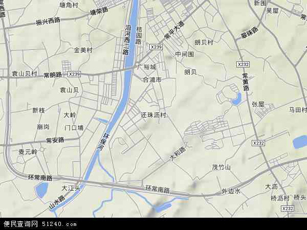 还珠沥村地形图 - 还珠沥村地形图高清版 - 2024年还珠沥村地形图