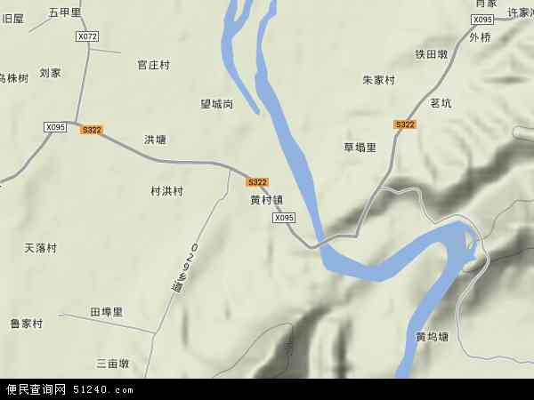 黄村镇行政地图图片