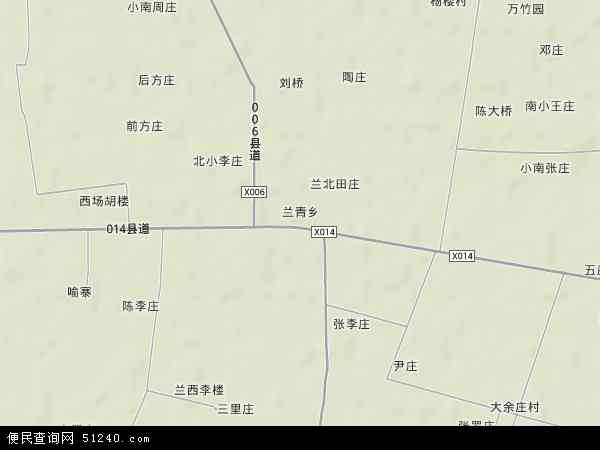 兰青乡地形图 - 兰青乡地形图高清版 - 2024年兰青乡地形图