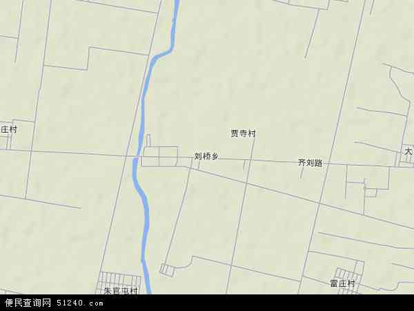 刘桥乡地形图 - 刘桥乡地形图高清版 - 2024年刘桥乡地形图