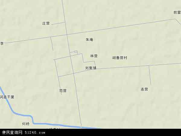 刘集镇地形图 - 刘集镇地形图高清版 - 2024年刘集镇地形图