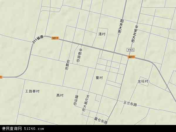 临西县地图高清版大图图片