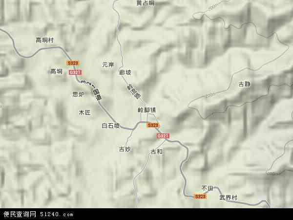 苍梧县岭脚镇规划图图片