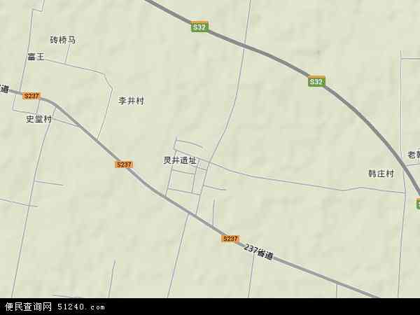 井店镇地图图片