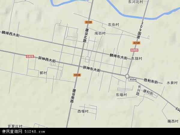 麟绛镇地形图 - 麟绛镇地形图高清版 - 2024年麟绛镇地形图