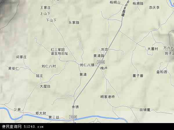 刘仁八镇地形图 - 刘仁八镇地形图高清版 - 2024年刘仁八镇地形图