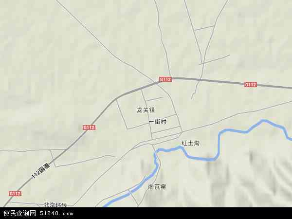 龙关镇地形图 - 龙关镇地形图高清版 - 2024年龙关镇地形图