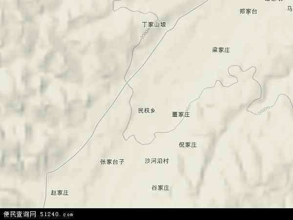 甘肃省 武威市 古浪县 民权乡本站收录有:2021民权乡卫星地图高清版