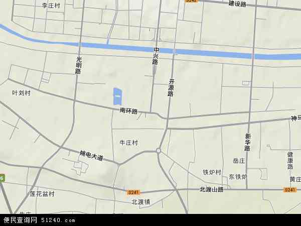 南环路地形图 - 南环路地形图高清版 - 2024年南环路地形图