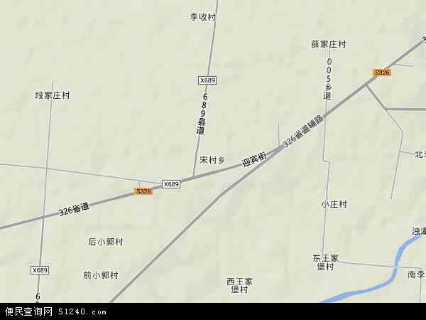 宋村镇地图图片