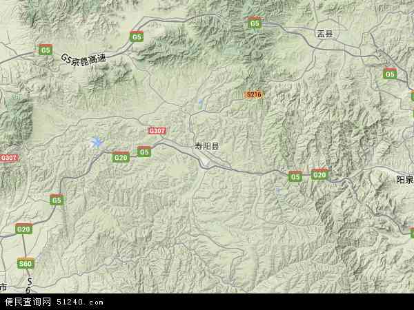 寿阳县地图乡镇图片
