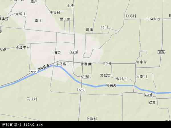 唐寨镇地形图 - 唐寨镇地形图高清版 - 2024年唐寨镇地形图