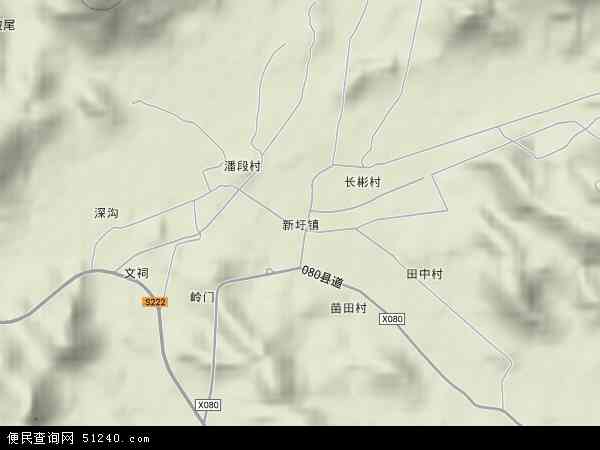 灵山县新圩镇地图图片