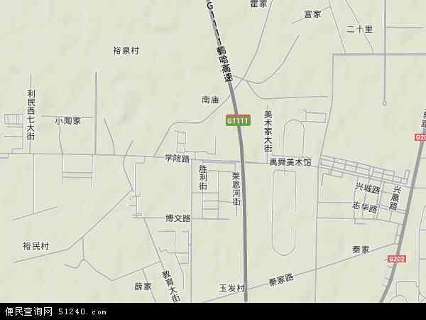 学院路地形图 - 学院路地形图高清版 - 2024年学院路地形图