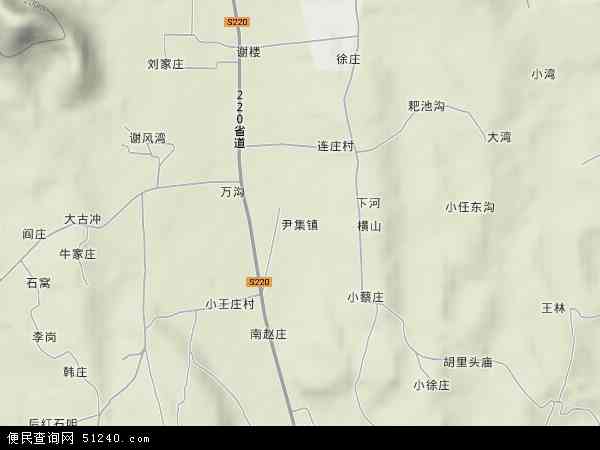 临夏县尹集镇地图图片