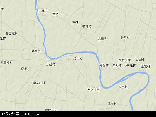 杨村地图图片