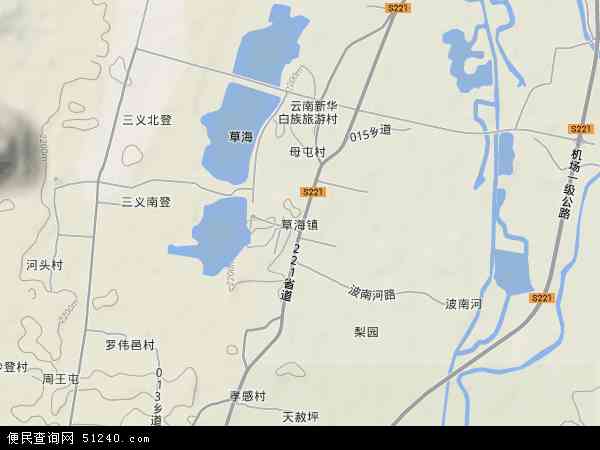 蒲城县卫星地图图片