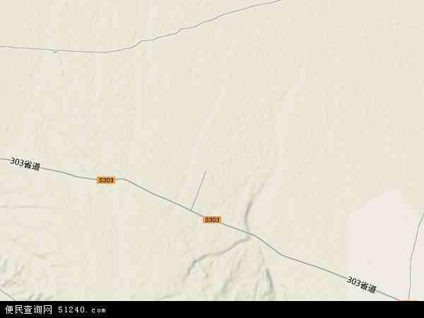 大石头乡地形图 - 大石头乡地形图高清版 - 2026年大石头乡地形图