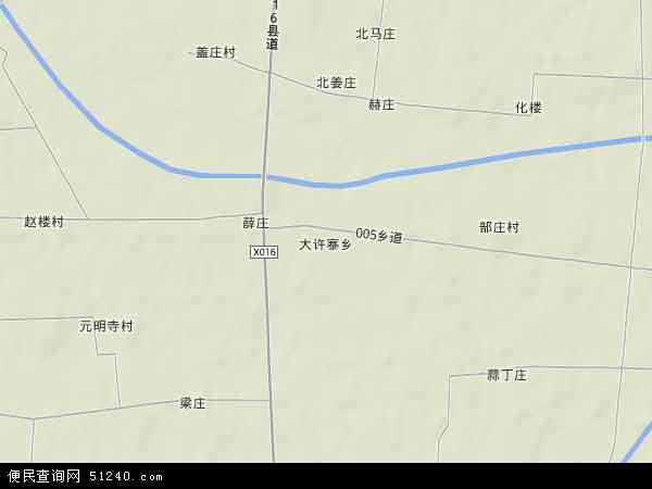 太康县大许寨地图图片
