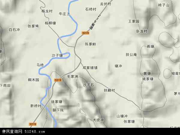 武冈市邓家铺镇地图图片
