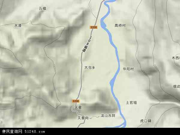 任县大屯乡地图图片