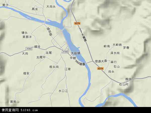 中国 广东省 江门市 恩平市 大田镇本站收录有:2021大田镇卫星地图