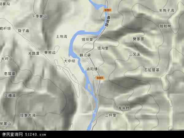 涪阳镇地形图 - 涪阳镇地形图高清版 - 2024年涪阳镇地形图