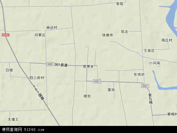 肥西县官亭镇地图图片