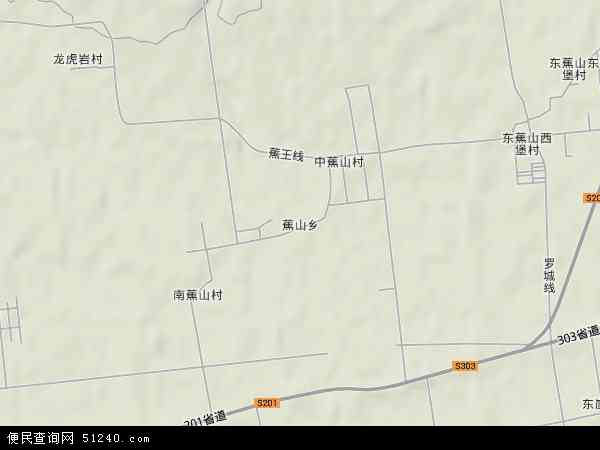 蕉山乡地形图 - 蕉山乡地形图高清版 - 2024年蕉山乡地形图