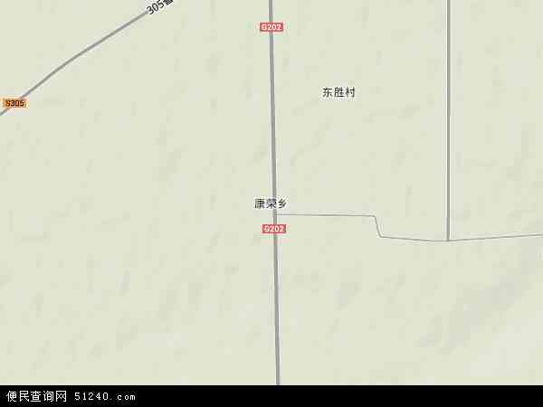 康荣乡地形图 - 康荣乡地形图高清版 - 2024年康荣乡地形图