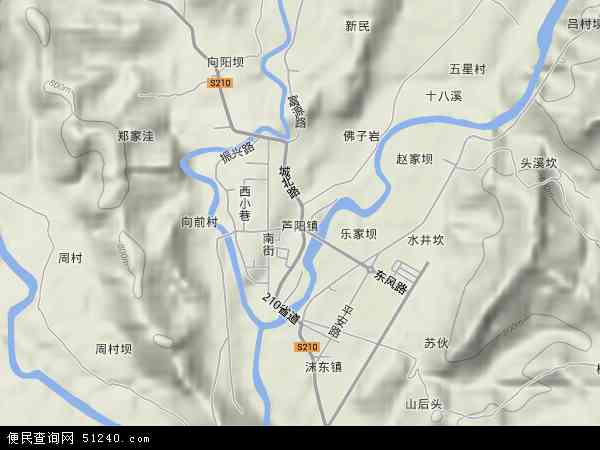 芦阳镇地形图 - 芦阳镇地形图高清版 - 2024年芦阳镇地形图