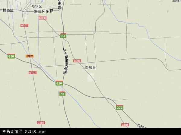 栾城县村镇地图图片