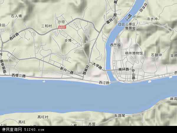 龙湖镇地形图 - 龙湖镇地形图高清版 - 2024年龙湖镇地形图