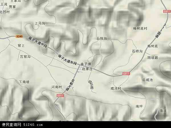 栾川县庙子镇地图图片