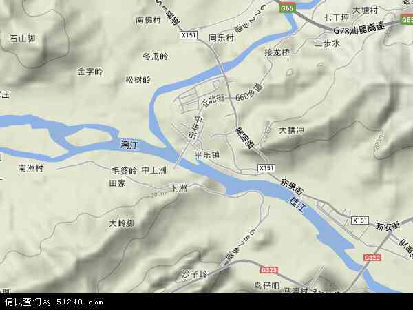 广西壮族自治区 桂林市 平乐县 平乐镇本站收录有:2021平乐镇卫星地图